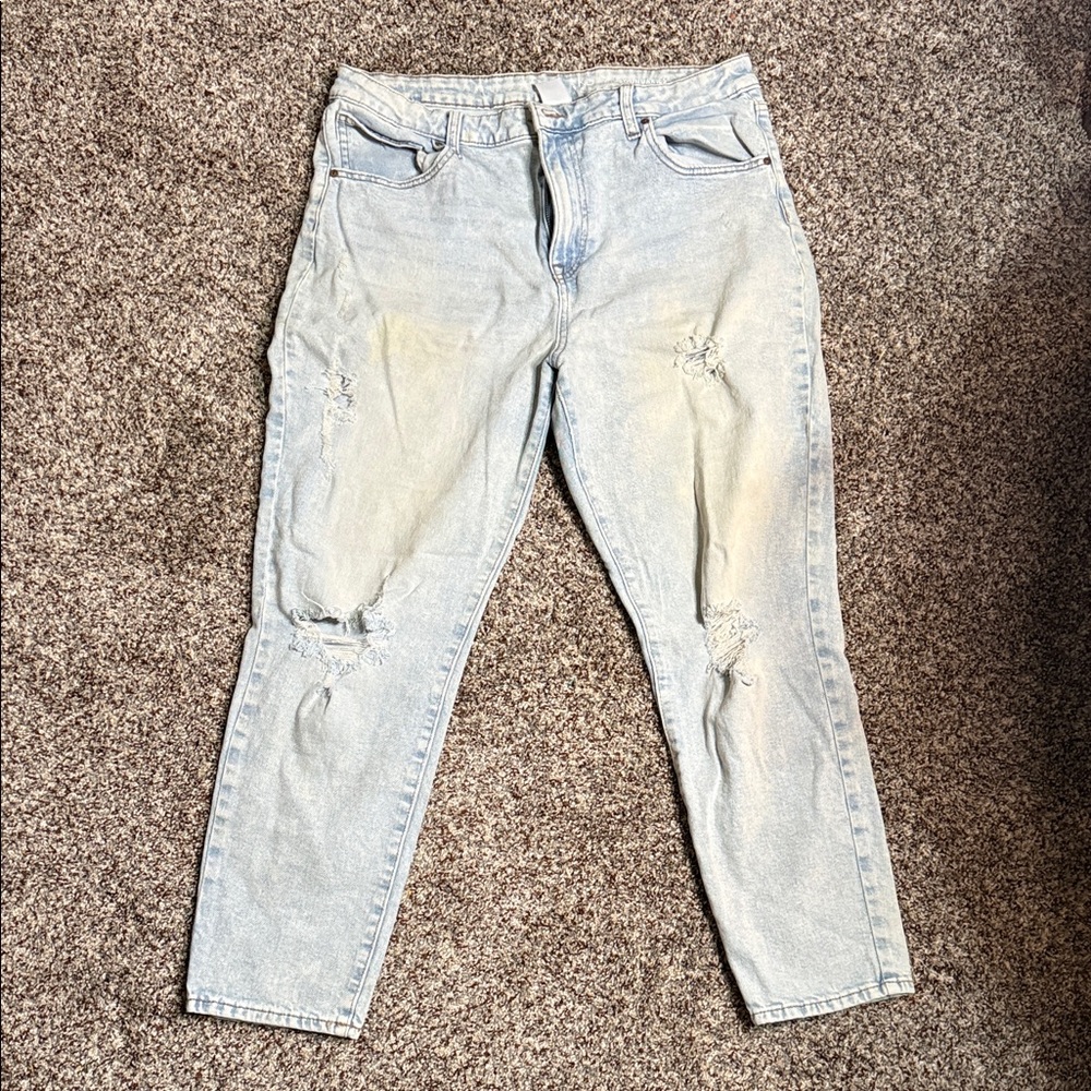 No Boundaries Light Blue Boyfriend Jeans
